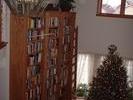 huge bookshelves