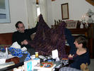 Amy & Dan + afghan