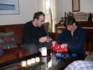 Amy & Dan opening presents