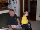 Dad & Max read